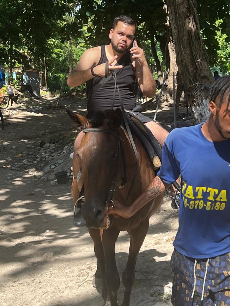 Horse Back Riding and Blue Hole